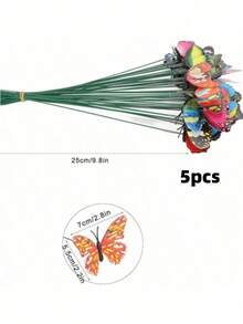 Solar Butterfly Lights And Solar Garden Lights, Suitable For Yard Decor, Outdoor Spaces, Gardens, Lawns, Pathways, Fences, Porches, Parks, Walls, Patios, Parties, And Other Outdoor Areas - Round - View 12