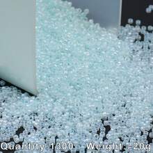 Approx. 1300pcs 2.5mm Multicolor Cream Machine-Embroidered Glass Seed Beads, Handmade Beading DIY Jewelry Accessories For Bracelets And Necklaces - DIY Glass Beads - View 9