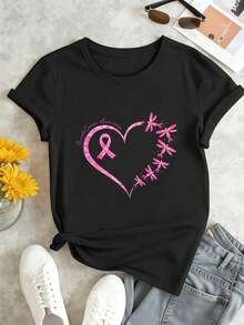 Women T-Shirts - Black - View 2