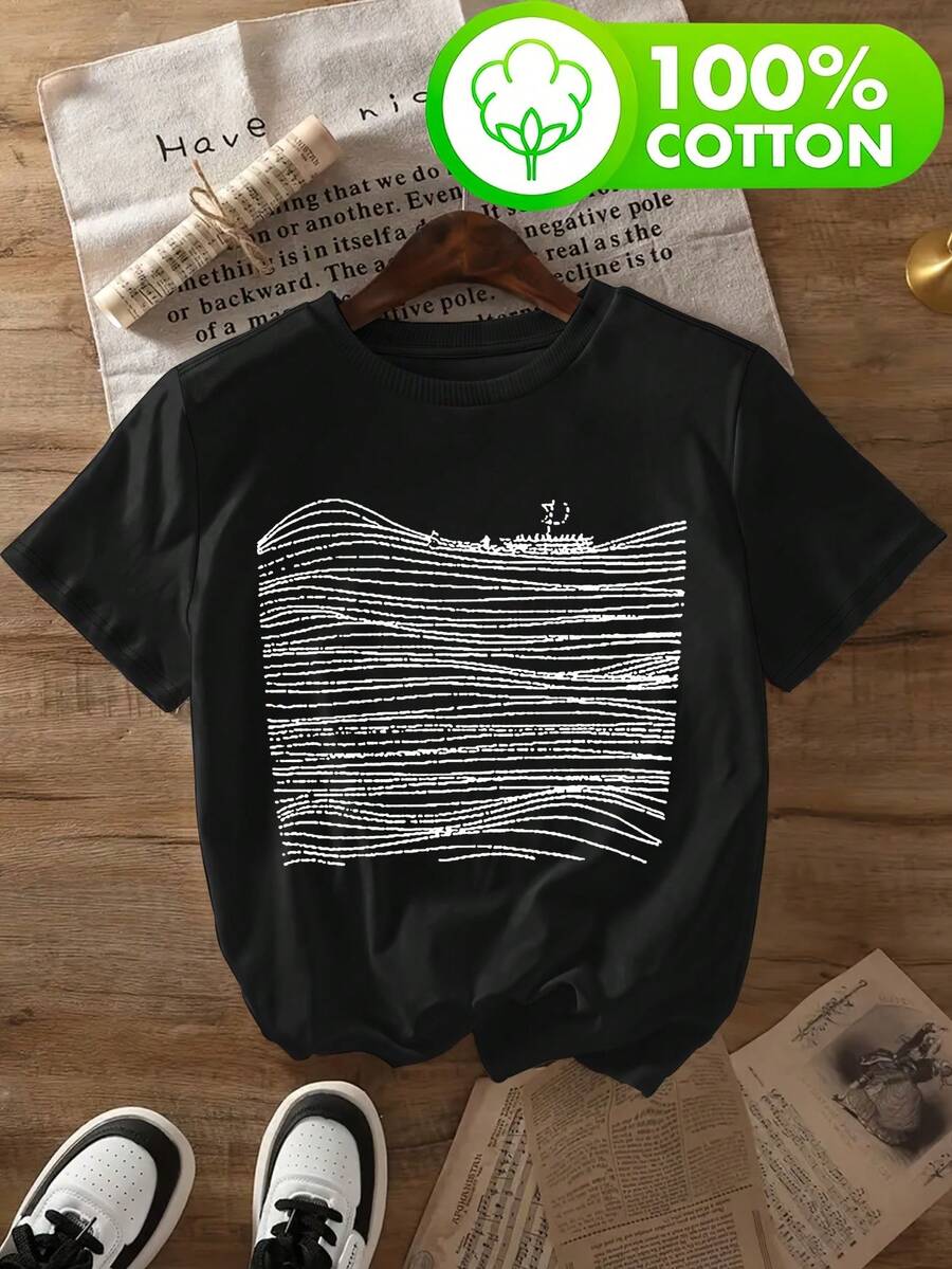 Women T-Shirts - Black - View 1