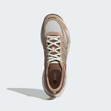 Adidas 厚底運動鞋 春/夏 中性情侶款 透氣網布跑步鞋 JR0050 - 乳白色/棕色 - 查看 4