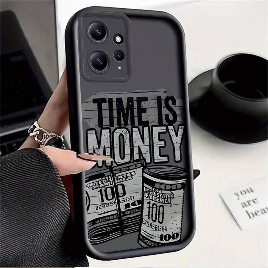 Cases For Xiaomi Note 12, Sky Eye Ladder Design, Youthful And Casual Anime Style, Simple Yet Cute, Durable With High-Quality Texture, Stylish And Modern, Lightweight, Adorable Graffiti Pattern, Creative And Unique Korean Inspiration, Non-Slip, Stain-Resistant, Fun Style, Versatile Protector, Ideal Gift For Young People, Aesthetic Youthful - 黑色 - 查看 1