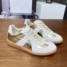 Zapatos casuales unisex, talla 36-45, zapatos casuales de mujer y zapatos deportivos de hombre, zapatos planos de suela blanda con cordones, zapatos cómodos y livianos de hombre para uso diario, de corte bajo,,,,,25 nuevas series de colores populares de zapatillas de entrenamiento alemanas, de suela plana, sencillas, casuales, versátiles, unisex, de alta calidad. - 04 - Ver 4