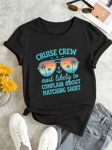 Women T-Shirts - Black - View 2