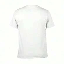 2026 New Men's T-Shirts, Lightweight Summer Men's Shirts, Men's Summer Short Sleeve T-Shirt, Versatile Style, Loose Fit, Weight 180 Grams, 1 Piece - 白色 - 查看 2