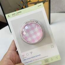 Giá đỡ điện thoại từ tính dán tường họa tiết sọc trừu tượng, giá đỡ để bàn ổn định, phù hợp với điện thoại có thể thu gọn, giá đỡ điện thoại bật ra, kẹp điện thoại, phụ kiện điện thoại, trang trí điện thoại, vật dụng cần thiết cho điện thoại, giá đỡ kéo ra, kẹp điện thoại, món quà nhỏ cho người yêu, người thân, bạn bè - Nhiều màu - Xem 8