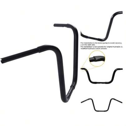 16 Rise Hangers 1.25 Fat Handlebars Fit  Slim Heritage Fat Boy Deluxe Deuce  XL 883 1200 Dyna Glide Wide Glide  Fat Custom Application
