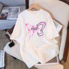 Unisex Short-Sleeved Blouse, Neutral For Men And Women, 100% Cotton, With  Face Print, Casual Round Neck, In Stock In Brazil, Shipping In 24 Hours, Colors Black And White. - J2F - 查看 1
