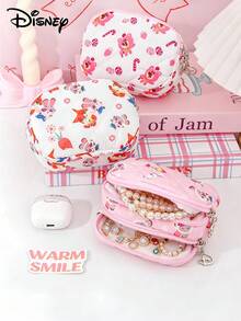 Disney Jewelry Storage Bag Pouch Jewelry Travel Organizer Cartoon Jewelry Bag Necklace Earring Storage Bag Travel Pouch Mini Make Up Bag Coin Purse - Multicolor - View 6