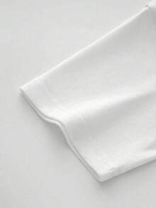 Men's Heavyweight T-Shirt 100% Cotton - 白色 - 查看 4