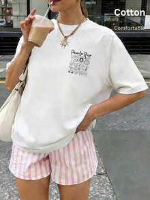 Women T-Shirts - Weiss - View 8