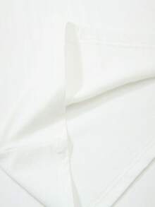New 2026 Collection: Cotton T-Shirt With Anime Letter Print, Women's Round Neck T-Shirt With Simple Design, Comfortable, Soft And Breathable, Suitable For Casual Daily Wear, Showing A Natural And Refreshing Style, A Must-Have For Parties, Local Shipping, Strawberry Design With Green Strawberry Leaves, Lightweight Cotton. - 白色 - 查看 6