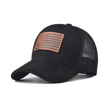 Polo de golf , Gorra de golf, Gorra de golf, Gorra de golf, Para hombre, Para mujer, Gorra con visera, Sombrero de sol para mujer, Gorra de béisbol de gamuza con la bandera americana, superventas, para el Día de la Independencia, Gorra de pico de pato para exteriores 2026 - Rojo - Ver 7