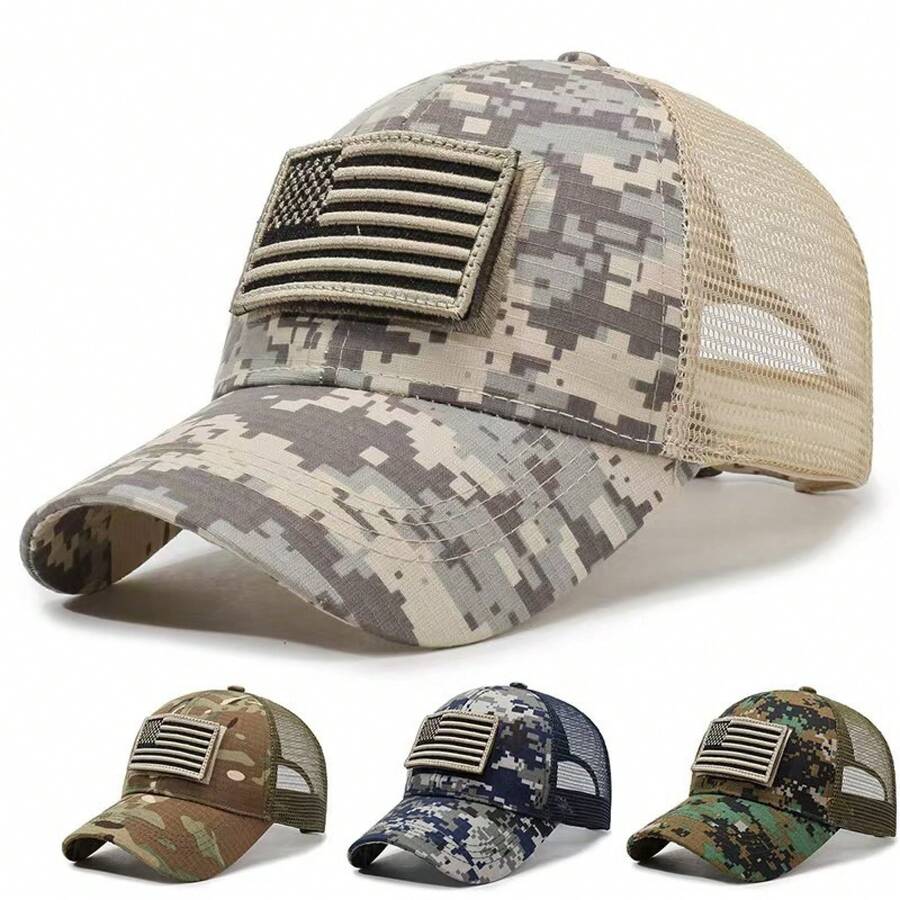 Polo de golf , Gorra de golf, Gorra de golf, Gorra de golf, Para hombre, Para mujer, Gorra con visera, Sombrero de sol para mujer, Gorra de pico de pato con  extraíble y parche LA American, Gorra de malla de béisbol para protección solar y moda al aire libre, Gorra táctica de camuflaje para hombre 2026