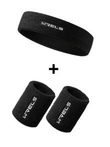1pc/1pair/1set WRELS Breathable Lightweight Sports Wristband, Wristband And Headband Set, Protects Wrist Joint, Elastic And Comfortable - Multicolor - View 12