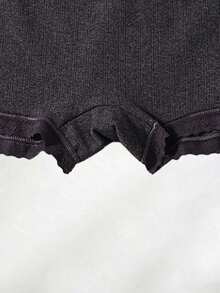 6 Stück Damen Unterwäsche aus bedruckter weicher Baumwolle, bequeme nahtlose Höschen, Sicherheitsshorts - Verschiedenfarbig - Übersicht 5