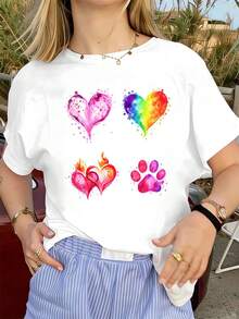 Women T-Shirts - White - View 1