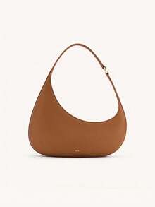 New JW PE Series Half-Moon Harlee Bag, French Style, Underarm Bag, Lightweight Niche Shoulder Handbag, Tote Bag, Small Handbag, Suitable For Workplace, Commuting, Daily Outing, Dating, Shopping, Vacation And Multiple Occasions, Fashion Item For Women - Brown - View 2