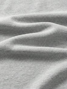 Women's Fitted Round Neck Camisole, Soft And Comfortable Fabric, Machine Washable, Summer Sleeveless Top - Grey - View 7