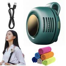 Handle Fans - Green 2-pack (1 Fan + 1 Towel) - View 12