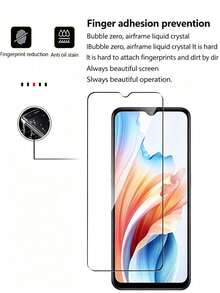 2pcs Screen Protector Film , High Definition High Hardness Tempered Glass Screen Protector, Support Fingerprint Unlock, Scratch-Resistant, Waterproof, Durable, Easy Installation Bubble-Free, Compatible With Phone Cases, Smartphone Accessories For - Clear - View 6