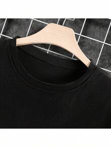 Camiseta Divertida para Profesores de Matemáticas, Diseño de Hipopótamo con Triángulo de Ángulo Recto - Broma sobre el Teorema de Pitágoras y Lados Opuestos - Camiseta Casual de Cuello Redondo, Regalo para Profesores de Matemáticas - Estilo Geométrico H Unisex, Manga Corta de Verano para Hombres y Mujeres - Negro - Ver 3