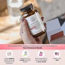 Hormone Harmony Supplement For Women - Natural Hormonal Balance Support |   Menopause & Perimenopause Wellness L Helps With Hot Flashes & Mood 72 Capsules - 3PCS - 查看 5