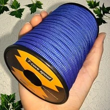 31M Diameter 4Mm Braided Rope 7-Core Rope Multifunctional Rope Outdoor Rope Lanyard Tent Fixed Bracelet Rope Keychain Backpack Rope (Not Used For Skydiving And Other Extreme Sports) - White - View 11