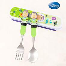 Monogram 1Set Of 2PCS Officially Licensed Judy Buzz Marie Stainless Steel Fork Spoon Kit For Thanksgiving Table Festive Gathering Joyful Moment Two Options Available Ideal Gifts For Birthday Christmas - DH24163-bZ - View 6