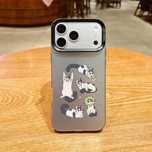 このレーザーエッチング加工された虹色の Apple 製携帯電話ケースは、特大のレンズ開口部と IMD テクノロジー、そして対照的な色のフレーム デザインを特徴としており、高い美観と実用性を兼ね備えた完璧な選択肢となっています。 猫バナナ蛙の帽子ケース  11  17e 手机壳  17e 手机壳 家族、恋人、友人、そして子供たちへのプレゼントに最適です。  S25/11 Pro/13 Pro Max/S23 FE/11 Pro Max/ 13 Mini/12/14 Pro Max/S25 Ultra/14 Pro/17e/Apple  Air/ 13 pro/S23/15 Plus/S24 Ultra/S22/16 Plus/12 Mini/S22 Ultra/16 Pro/7/S24/16e/15 Pro/17 Pro Max/15 Pro Max/16/16 Pro Max/14/17/13/12 Pro Max/S23 Ultra/14 Plus/15/S22 Plus/17 Pro/12 Pro - ブラック - チェックする 44