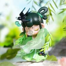 1個可愛系列：詩歌與歌曲古風系列公仔，盲盒，隨機盒，神秘盲袋，動漫角色手工模型雕塑裝飾，柔軟舒適，成人遊戲，休閒減壓，辦公桌裝飾，房間裝飾，背包配件吊飾，汽車裝飾，學校用品，節日派對禮物，生日禮物 - 彩色 - 查看 11