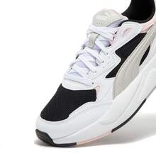 Puma Giày thể thao nữ mùa xuân/hè thoáng khí, chất liệu lưới, kiểu dáng đế dày, phong cách retro. - Đen - Xám nhạt - Trắng - Hồng - Xem 11