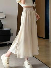 Women Pants - Apricot - View 6