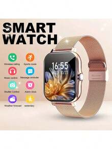 Smart Watch, Wireless Calling /Dial, Multi -Sport Mode, Calling Reminder And Rejection,Information Reminder,SMS Reminder,For IPhone/Andriod - 彩色 - 查看 13