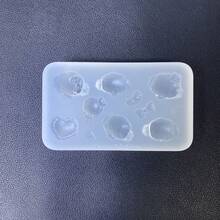 糖果樹脂翻模矽膠模具配件 樹脂液模具 樹脂鑰匙圈矽膠模具 樹脂模具 - 792 - 查看 4
