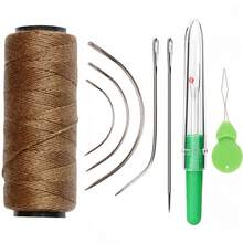8pcs Knitting Needle And Thread Tool Set, Includes 5 Needles, 1 Roll Of Thread, 1 Threader And 1 Seam Ripper - View 12