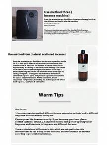 Recarga de aceite esencial de aromaterapia de 500ml, adecuado para difusor de varillas y máquina de aromaterapia/aromaterapia sin llama/fragancia de ratán/difusor de aceite esencial, aceite de aromaterapia para el hogar de larga duración con concentración del 30% - Multisabor - Ver 8