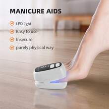 Portable Quick-Dry Nail Dryer, Mini LED Nail Lamp, Home Salon Tool Professional Nail Dryer 400mAh - Multicolor - View 3