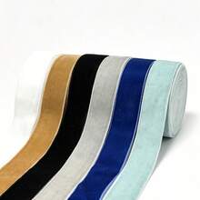 6 Rolls Velvet Ribbon 1 Inch 12 Yards, Suitable For Christmas Tree Decoration, Gift Wrapping, Bouquet Embellishment, Wreath Decoration And Making Bows - Ribbon - View 9