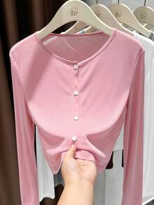 Women's Cardigan | Lightweight Long-Sleeve Cover-Up | Breathable Summer Kimono | Loose-Fitting Shield Vest | Outerwear For Dresses And Cheongsams | Elegant And Ethereal Bolero - 粉色 - 查看 3