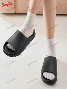 Sandalias Unisex de Verano Diseño Ergonómico Suela Antideslizante Cómodas y Resistentes para Casa Baño Playa Piscina y Uso Casual Diario - Rosa Fucsia - Ver 8
