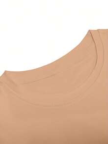 Men's Basic T-Shirt, Versatile Top, Men's Summer Clothing - 紅色和黑色 - 查看 3