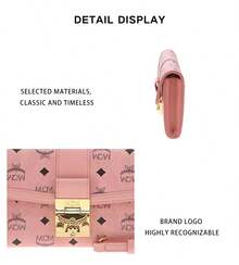 Mcm Tracy Printed Women's Crossbody Bag With Chain Strap MYLDSXT01PZ001 - Soft Pink MYLDSXT01PZ001 - View 10