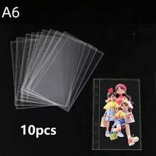 A5/A6/A7/M5 彩色愛心圖案活頁本，便攜式活頁本，A5貼紙收藏本，替換內頁，相簿，貼紙本，儲蓄本，日記本，筆記本，K-POP偶像收藏本；適用於辦公用品和學校用品 - 愛心軟殼活頁冊 - 查看 15
