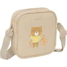 Safta | Preschool Kids Bags, Crossbody Bags With Adjustable Strap, Easy To Clean, Zipper Closure, Lightweight And Durable, School Accessory For Storage - Little Bear - View 2
