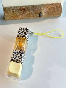 1 pieza Colgante de bolso con estampado de leopardo, un carácter de dopamina, cuatro botones de descompresión de estilo Ins, silencioso y crujiente, para presionar con la yema del dedo - Bolsas - Ver 12