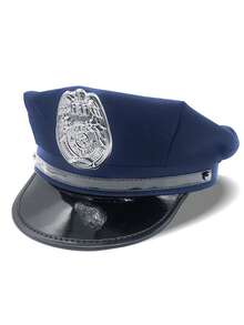 3顶男女通用帽子，警卫帽，万圣节角色扮演帽，可搭配领带和手套，圣诞节角色扮演帽适合节日聚会，可搭配性感制服和情趣服装 - A - 查看 3