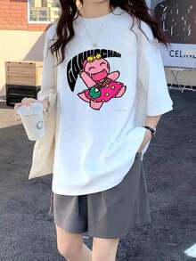 Women T-Shirts - White - View 6
