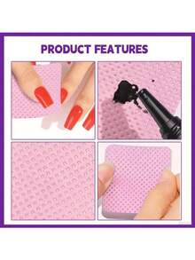202PCS New Nail Polish Absorbent Sticks - Extra Large, No Silk Ingredients, No Harmful Substances, Suitable For Home Beauty Use, Quick-Dry Nail Polish And Clothing Cleaning, Nail Cleaning Paper Nail Supplies, Essential Nail Care Products, Nail Absorbent Paper, Nail Cleaning Cotton Pads Disposable Cleaning Pack, Nail Disposable Cleaning Cloth, Nail Cleaning Cloth, Nail Filing Strip - Multicolor - View 9