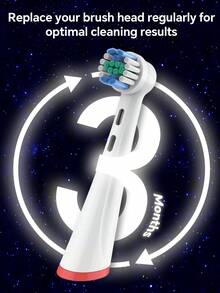 4/8/12入 適用於 OralB IO 電動牙刷替換刷頭，專業牙刷頭補充裝 適用於 Oralb IO (2/3/4/5/6/7/7G/8/9/10) 電動牙刷 - 查看 8